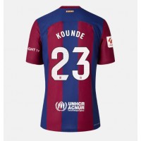 Barcelona Jules Kounde #23 Heimtrikot Frauen 2023-24 Kurzarm